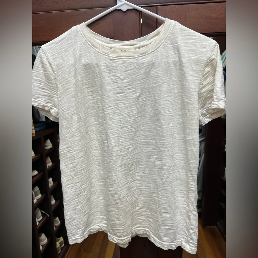 Haven Well Within XS Cream Slub Textured Tee - Picture 5 of 5